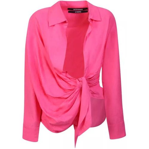 Pink Bahia Shirt - Größe 36 - pink - Jacquemus - Modalova