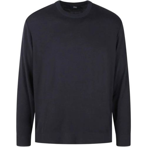 Round Neck Sweater - Größe 52 - Herno - Modalova