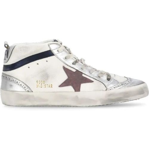 Low-Top Sneaker - Mid Star Sneakers - Gr. 35 (EU) - in - für Damen - Golden Goose - Modalova