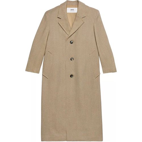 THREE BUTTONS Coat - Größe F38 - AMI Paris - Modalova