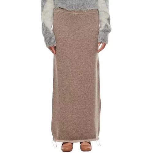 Punk Lux Cashmere Skirt - Größe 42 - brown - Fendi - Modalova