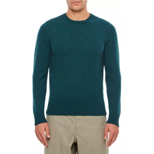 Crewneck Cashmere Sweater - Größe 46 - green - Drumohr - Modalova