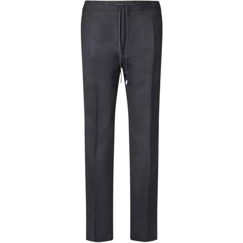 Tapered Trousers - Größe 46 - black - Lardini - Modalova