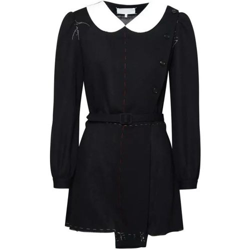 Black Wool Dress - Größe 38 - black - Maison Margiela - Modalova