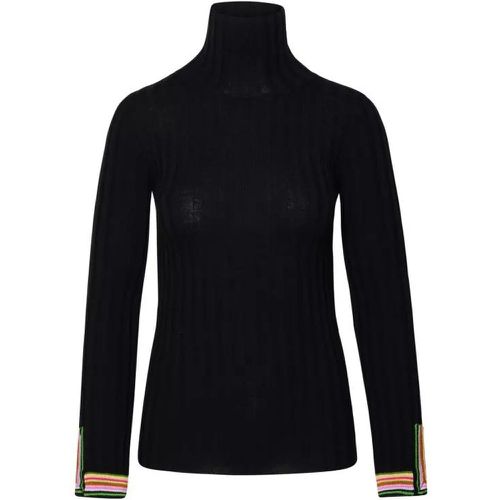 Black Wool Turtleneck Sweater - Größe 38 - black - ETRO - Modalova