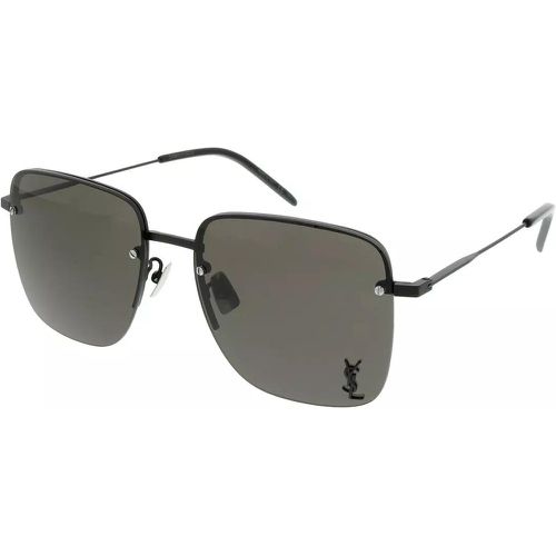 Sonnenbrille - SL 312 M-001 58 Sunglasses Woman - Gr. unisize - in Schwarz - für Damen - Saint Laurent - Modalova