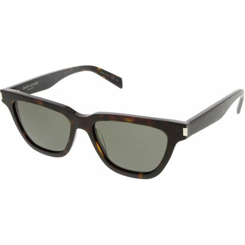 Sonnenbrille - SULPICE butterfly-shaped acetate sunglasses - Gr. unisize - in Braun - für Damen - Saint Laurent - Modalova
