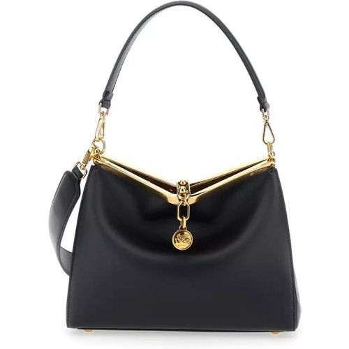 Shopper - Medium Vela' Black Shoulder Bag - Gr. unisize - in - für Damen - ETRO - Modalova