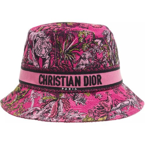 Mützen - D Bobby Toile Hat - Gr. S - in Rosa - für Damen - Christian Dior - Modalova