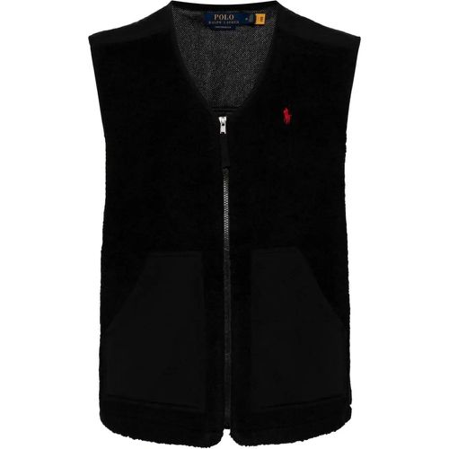 Hi-pile Fleece Vest Jacket - Größe M - Ralph Lauren - Modalova