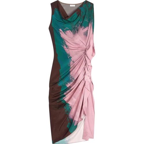 Draped Midi Dress - Größe 36 - Dries Van Noten - Modalova