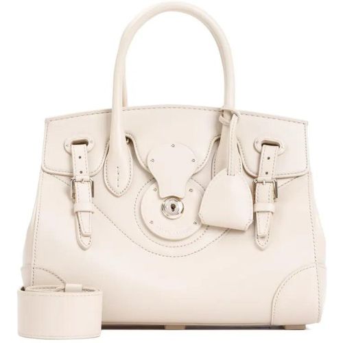 Shopper - Ricky Cream Calf Leather Handbag - Gr. unisize - in - für Damen - Polo Ralph Lauren - Modalova