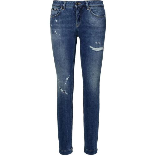 Blue Jeans Skinny - Größe 38 - Dolce&Gabbana - Modalova