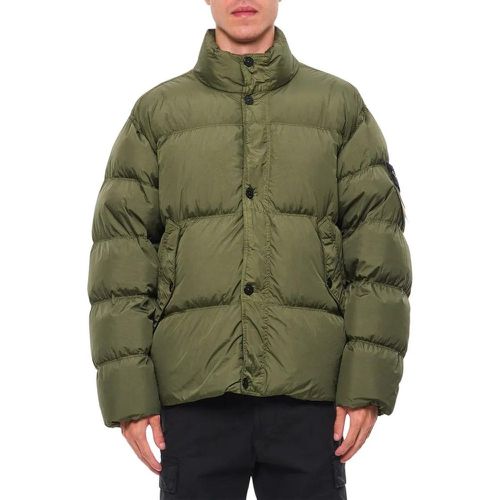 Down Jacket Crinkle Reps R-Ny - Größe S - grün - Stone Island - Modalova