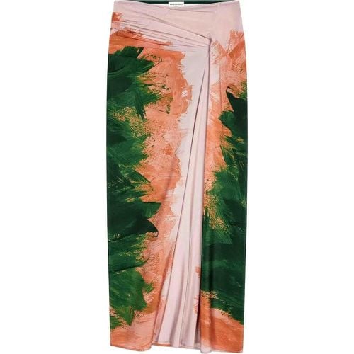 Draped Midi Skirt - Größe 36 - Dries Van Noten - Modalova