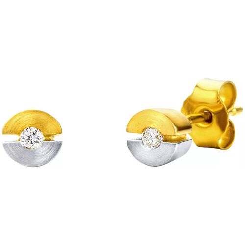 Ohrringe - Earrings with Diamonds 14 KT - Gr. unisize - in - für Damen - DIAMADA - Modalova