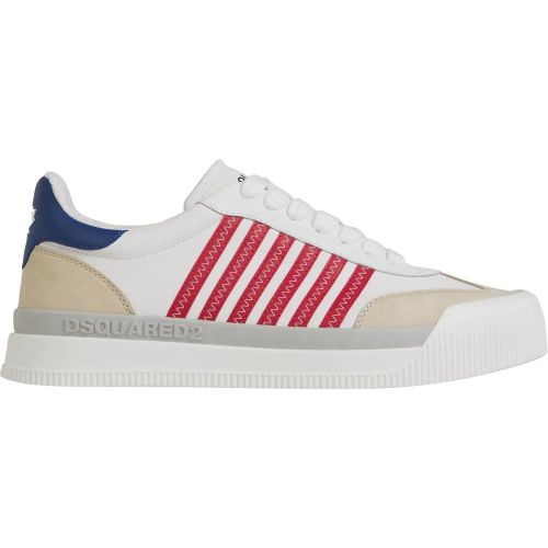 Slipper & Pantoletten - Striped Leather Sneakers - Gr. 43 (EU) - in - für Damen - Dsquared2 - Modalova