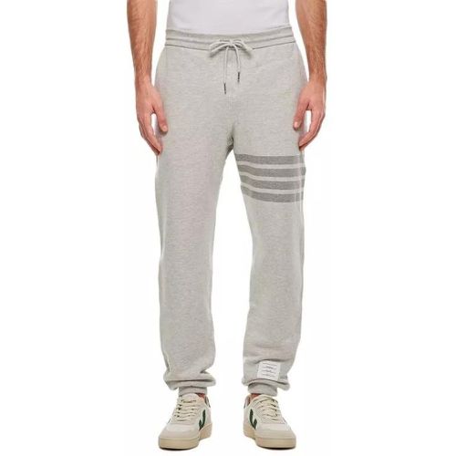 Classic 4 Bar Stripe Cotton Sweatpants - Größe 1 - gray - Thom Browne - Modalova
