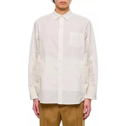Cotton Poplin Shirt - Größe 1 - Sacai - Modalova