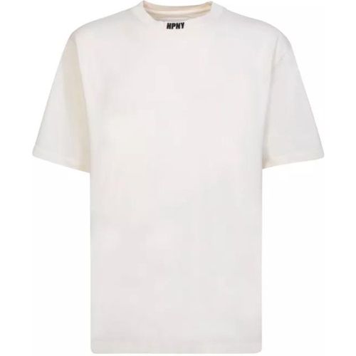 Embroidered Logo White T-Shirt - Größe XS - weiß - Off-White - Modalova