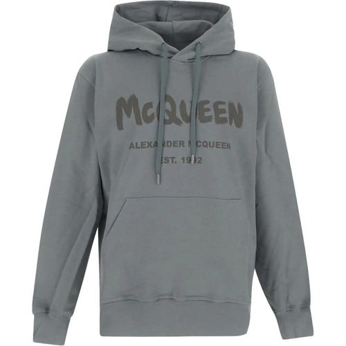 Logo Sweatshirt - Größe L - alexander mcqueen - Modalova