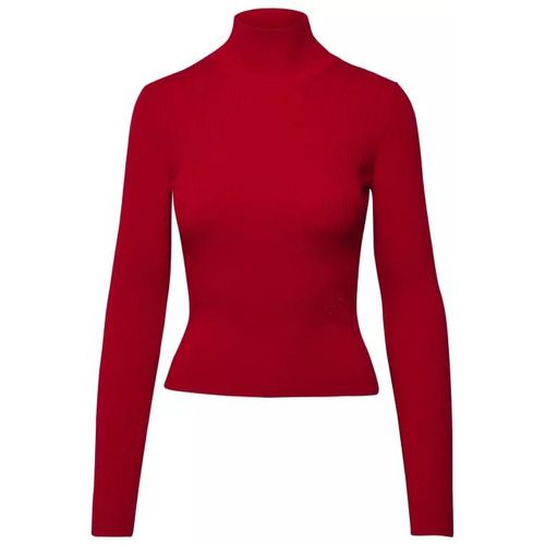 Red Merino Blend Sweater - Größe L - red - Patou - Modalova