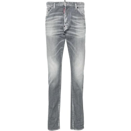 Trousers Grey Gray - Größe 46 - Dsquared2 - Modalova