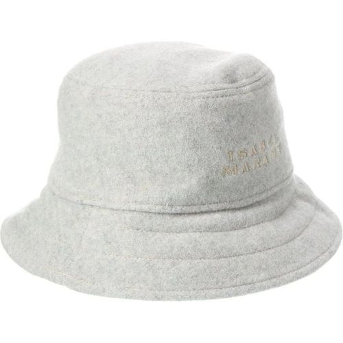 Caps & Mützen - Giorgia Wool Felt Logo Bucket Hat - Gr. 57 - in - für Damen - Isabel marant - Modalova