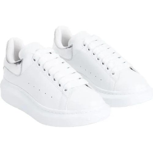 Sneakers - White Leather Sneakers - Gr. 39 (EU) - in - für Damen - alexander mcqueen - Modalova