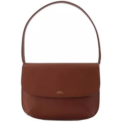 Shopper - Sarah Shoulder Bag - Leather - Hazelnut - Gr. unisize - in - für Damen - A.P.C. - Modalova