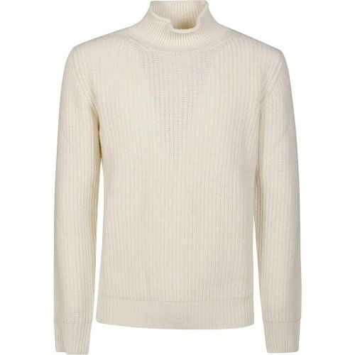 Turtle Neck Sweater White - Größe 52 - Kangra - Modalova