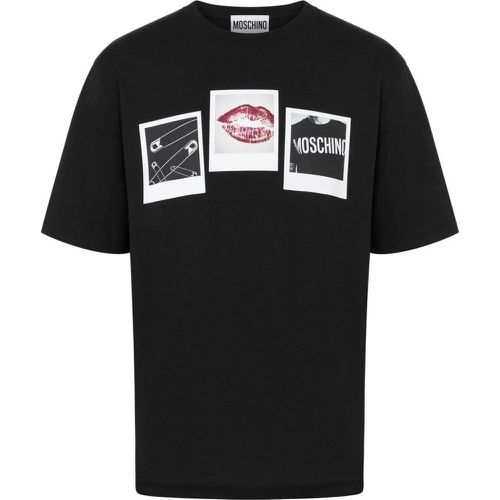 T-shirts and Polos Black - Größe M - Moschino - Modalova