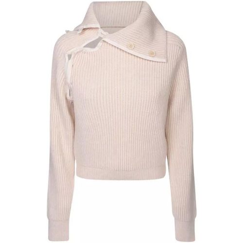 Asymmetric Mock-Neck Sweater - Größe 38 - multi - Jacquemus - Modalova