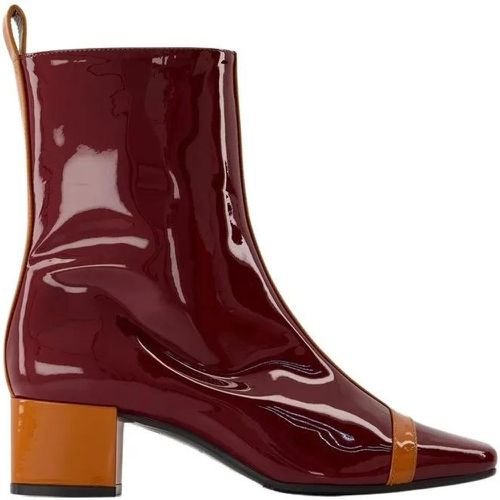 Boots & Stiefeletten - Audrey Boots - Patent Leather - Camel - Gr. 35 (EU) - in - für Damen - Carel Paris - Modalova