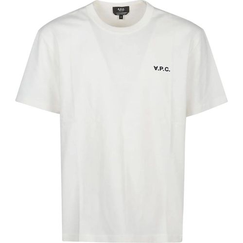 Boxy Petit Vpc T-shirt White - Größe L - A.P.C. - Modalova