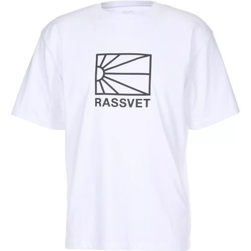 T-Shirt mit Logo-Print - Größe M - weiß - Rassvet - Modalova