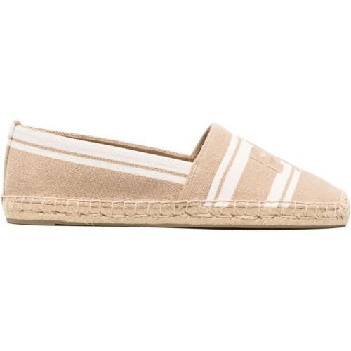 Low-Top Sneaker - Double T Jacquard Logo Espadrilles - Gr. 37,5 (EU) - in - für Damen - TORY BURCH - Modalova