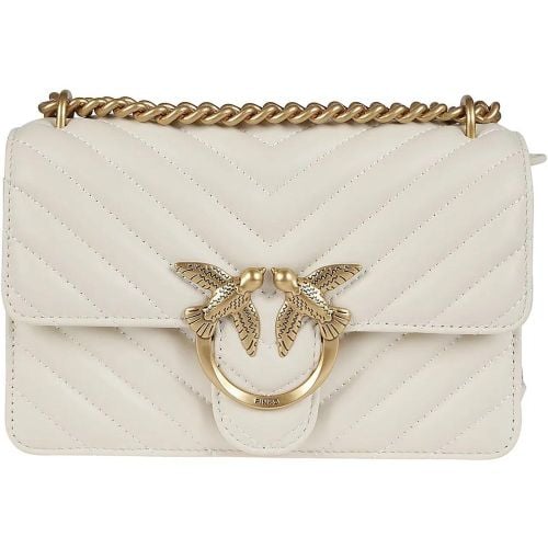 Crossbody Bags - Love One Mini Simply Bag White - Gr. unisize - in - für Damen - pinko - Modalova