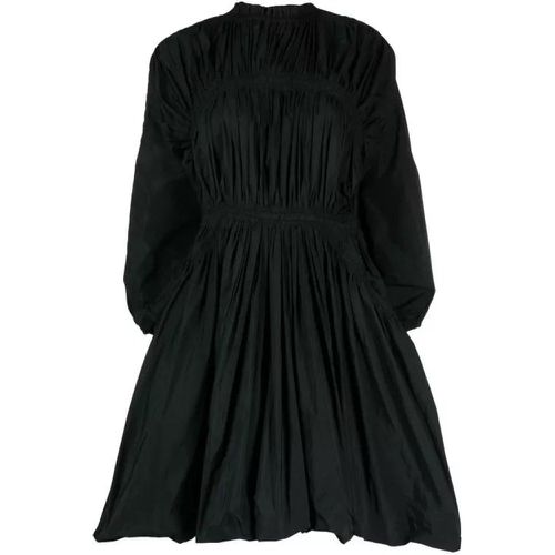 Pleated Black Mini Dress - Größe 34 - black - Jil Sander - Modalova