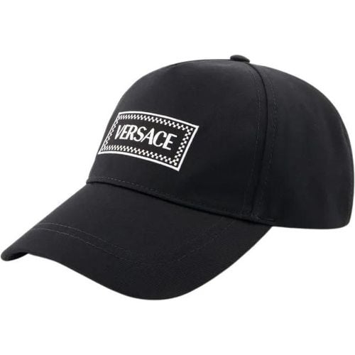 Caps & Mützen - Baseball Cap - Cotton - Black - Gr. 58 - in - für Damen - Versace - Modalova