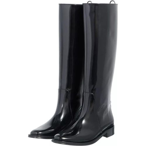 Boots & Stiefeletten - Hunt Leather Boot - Gr. 36 (EU) - in - für Damen - Saint Laurent - Modalova