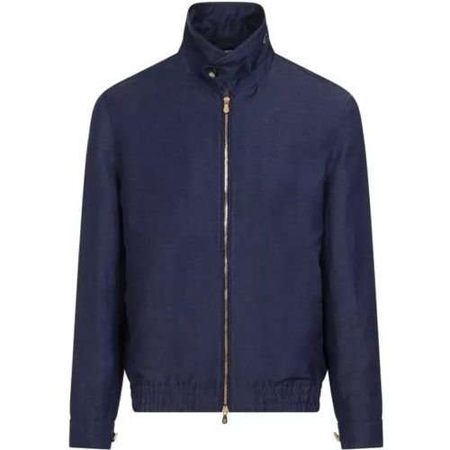 Denim Wool Outerwear - Größe 52 - BRUNELLO CUCINELLI - Modalova