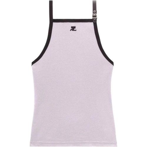 Cotton Tank Top - Größe M - grau - Courrèges - Modalova