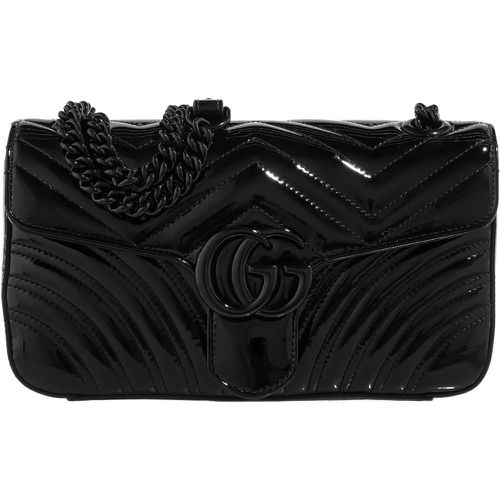 Crossbody Bags - Small GG Marmont Shoulder Bag Patent Leather - Gr. unisize - in - für Damen - Gucci - Modalova