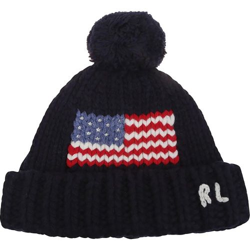 Caps & Mützen - Flag Beanie Blue - Gr. ONE SIZE - in - für Damen - Ralph Lauren - Modalova