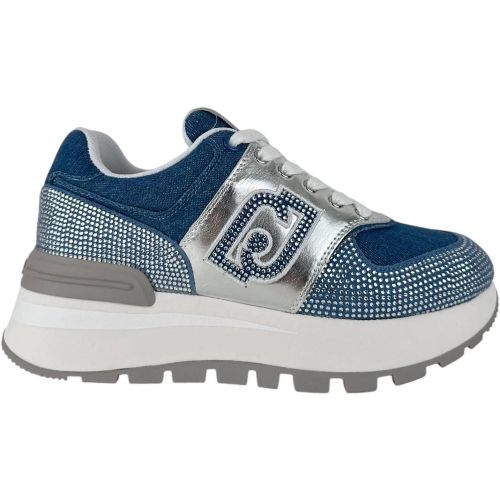 Low-Top Sneaker - Dames Sneaker Blauw BA5051-PX663/S3178 Amaz - Gr. 36 (EU) - in - für Damen - LIU JO - Modalova