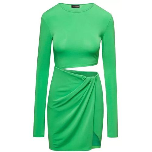 Green Cut-Out Mini Dress In Viscose - Größe 40 - green - Andamane - Modalova