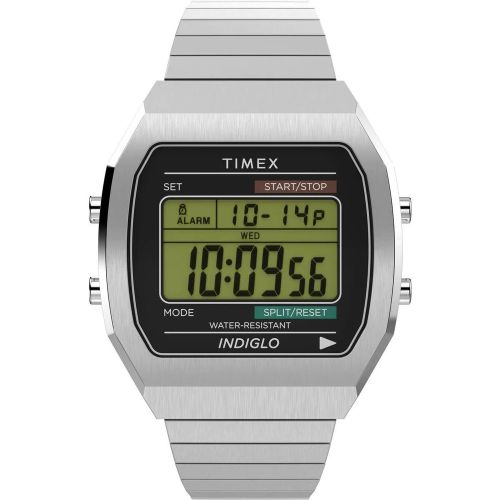 Uhren - Digitaluhr 80 Steel - Gr. unisize - in Silber - für Damen - Timex - Modalova