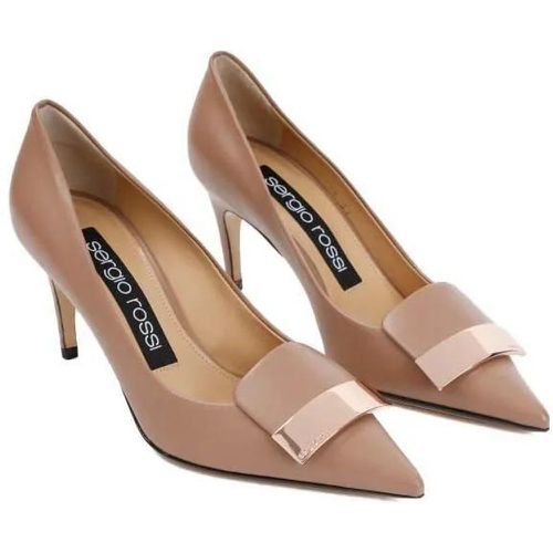 Pumps & High Heels - Sr1 Bright Skin Leather Pumps - Gr. 38 (EU) - in - für Damen - sergio rossi - Modalova