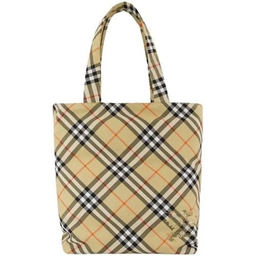 Totes & Shopper - Classic Shopper Bag - Synthetic - Beige - Gr. unisize - in - für Damen - Burberry - Modalova